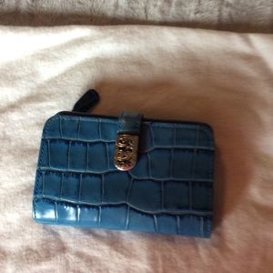 Brighton Croc leather embossed wallet.